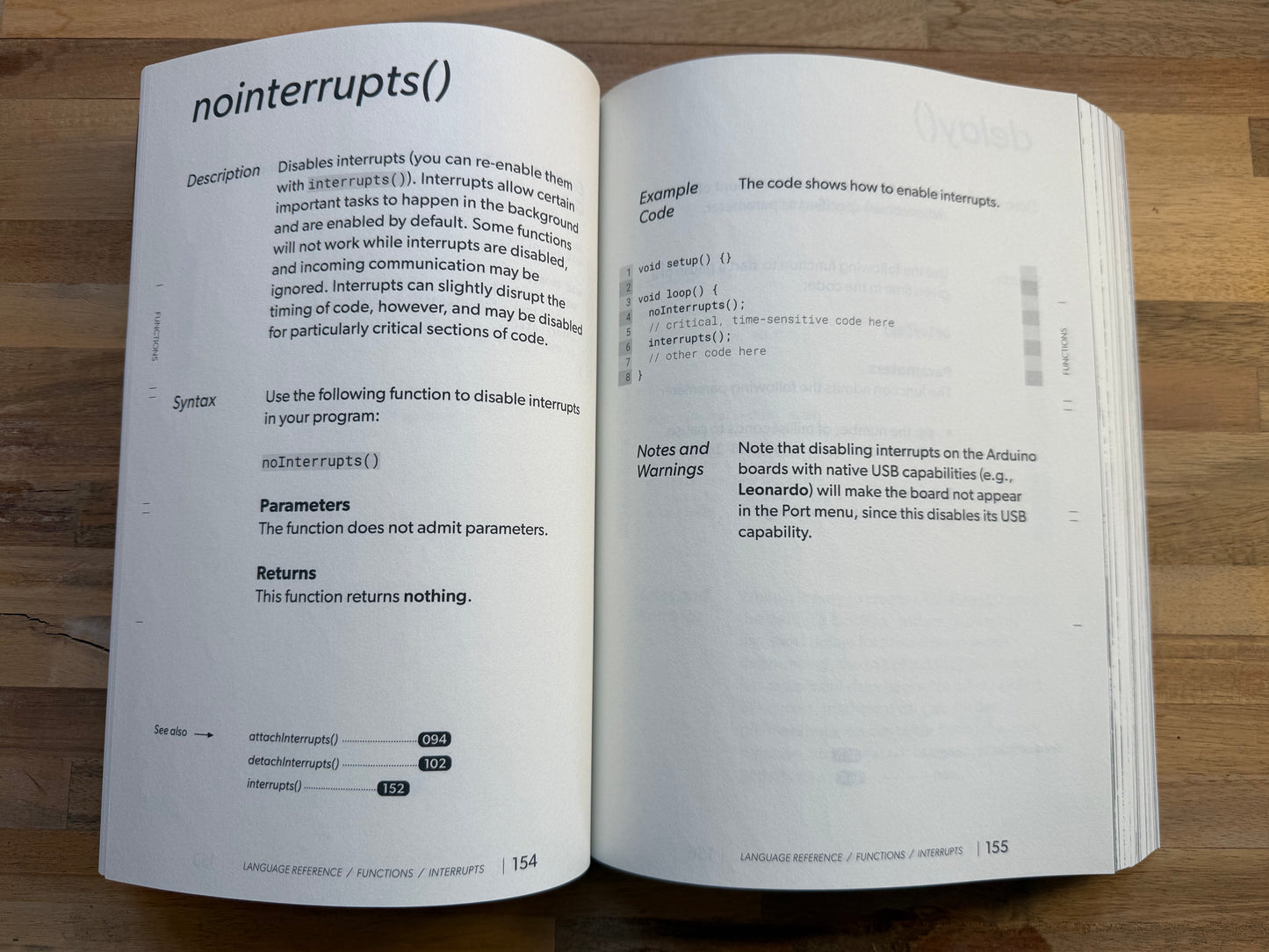 Arduino Reference: A Print Reference for Arduino Programmers